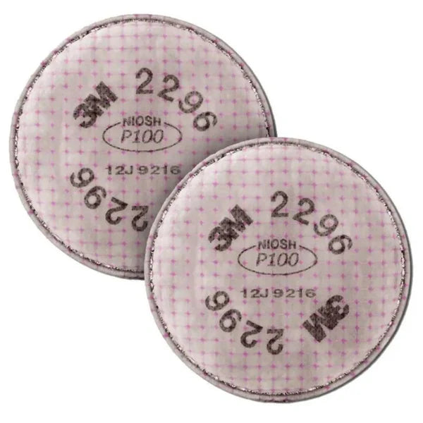 3M™ Advanced Particulate Filter 2296, P100, with Nuisance Level Acid Gas Relief 100 EA/Case
