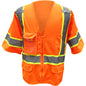 Boss®: ANSI Type R Class 3 Two-Tone Vest - Solid Polyester