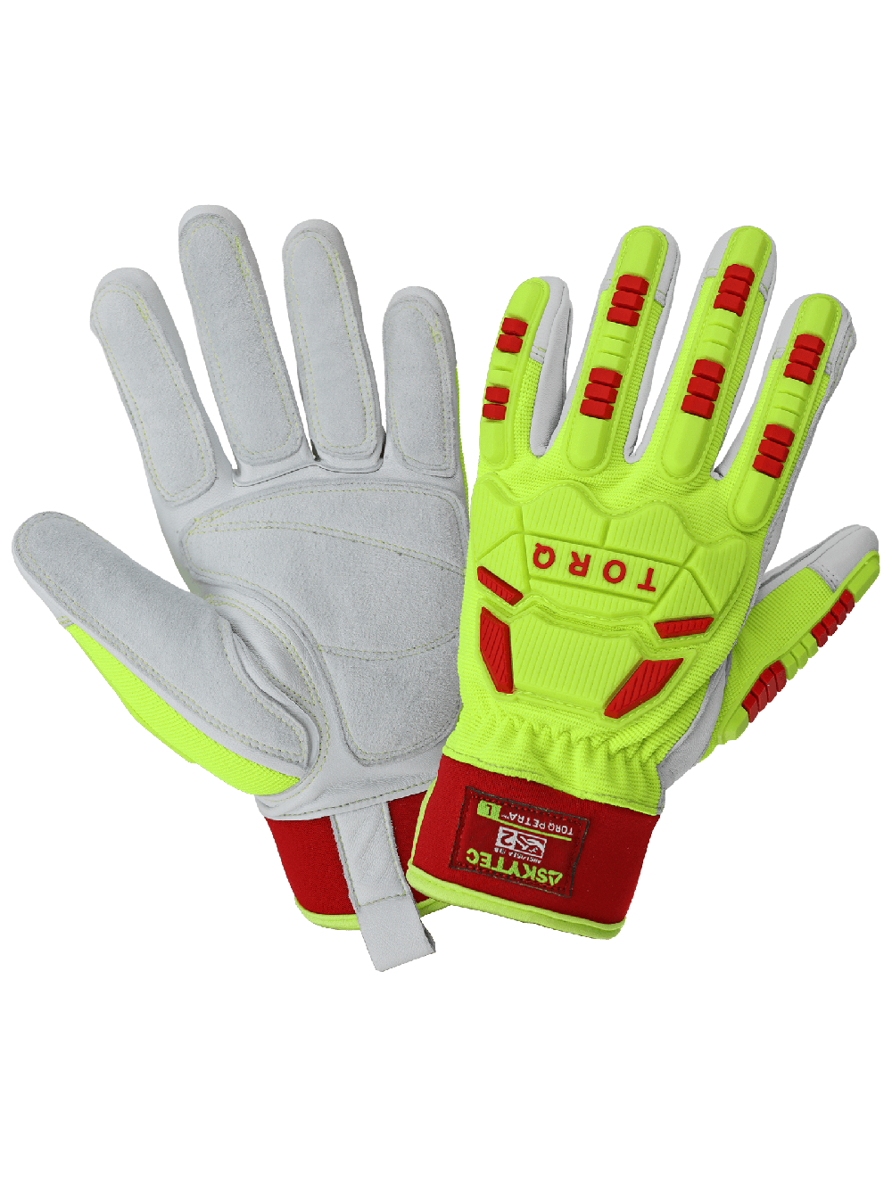 Torq Petra™ - TQ4005 - Mechanics Gloves - cut level A8 - red