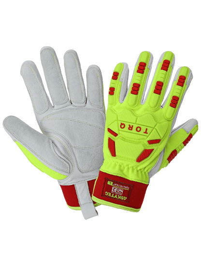 Torq Petra™ - TQ4005 - Mechanics Gloves - cut level A8 - red