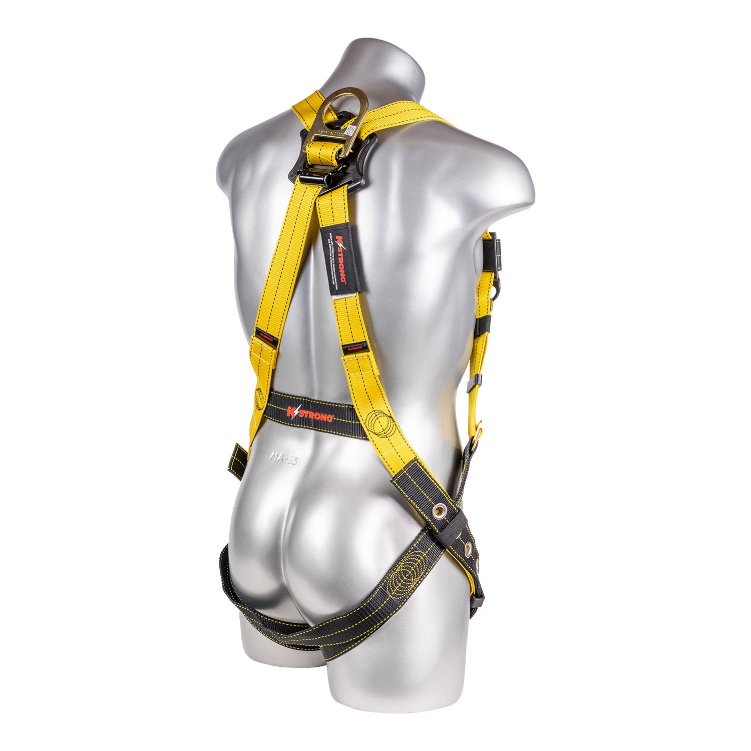 KStrong® Kapture™ Element 5-Point Full Body Harness with Revolta™ Oil and Water Repellent Webbing, 1 Enhanced Dorsal D-ring Plus™, QC Chest, and TB Legs (ANSI)