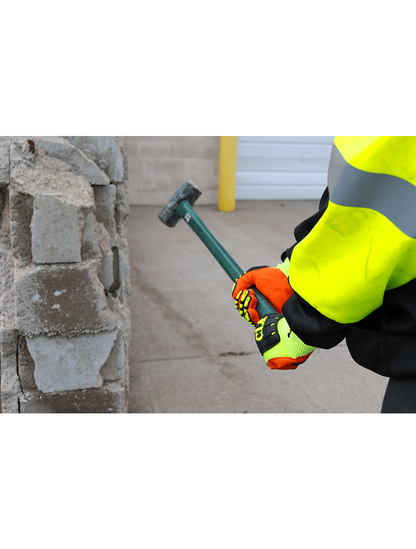 Vise Gripster® C.I.A. - CIA995MFV - Multi-Hazard Gloves - cut level A5 - green