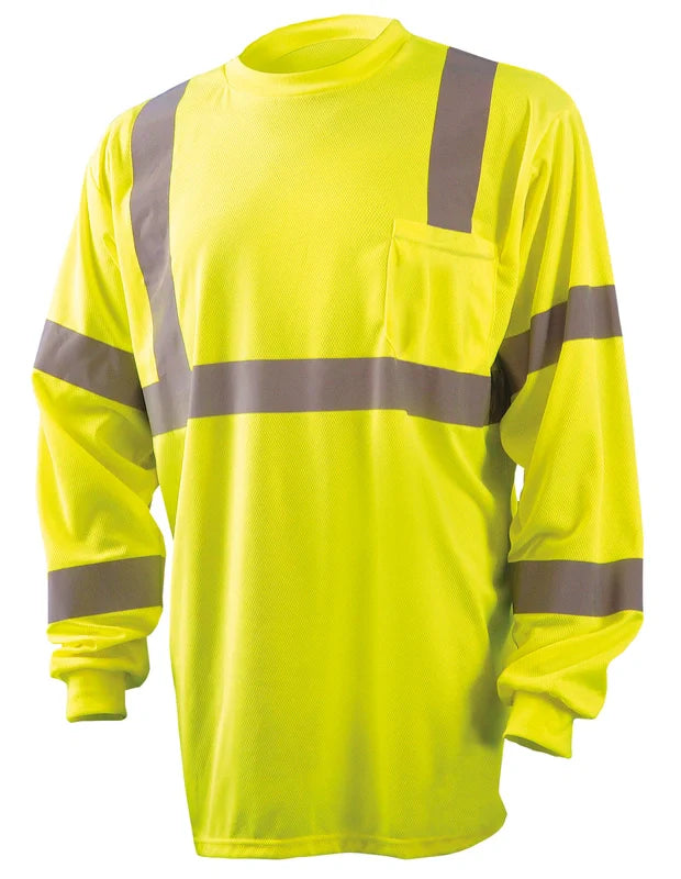 Sustainable Long Sleeve Wicking Birdseye T-Shirt
