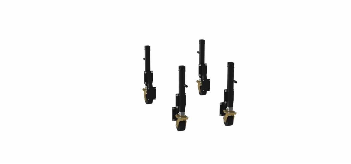 3M™ DBI-SALA® Flexiguard™ M100 & M200 Modular Jib Smooth Surface Leveling Caster Assembly 8530908