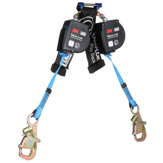 3M DBI-SALA Twin-leg S-r Lifeline Wquick Connect 3100617 8ft
