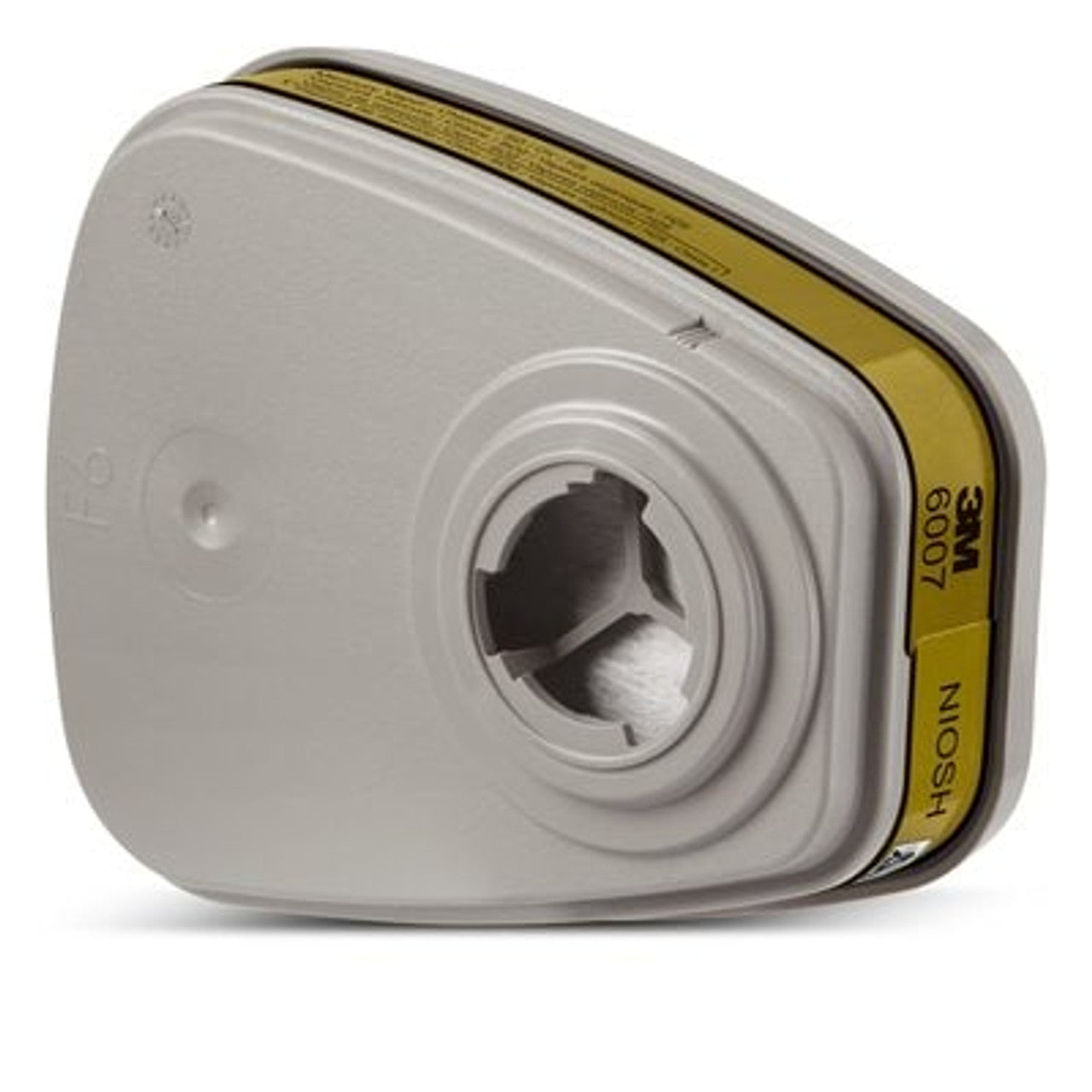 3M™ Mercury Vapor/Organic Vapor/Acid Gas Cartridge 6007, 2 CQ / PK