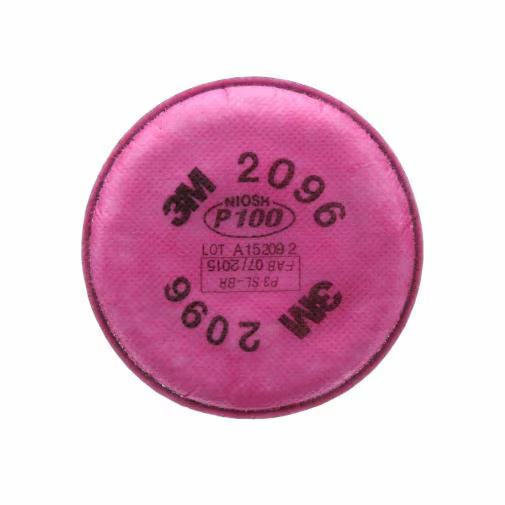 3M™ Particulate Filter 2096, P100, with Nuisance Level Acid Gas Relief 100 EA/Case