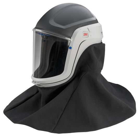 3M™ Versaflo™ Respiratory Helmet Assembly M-407, with Premium Visor and Flame Resistant Shroud, 1 EA/Case