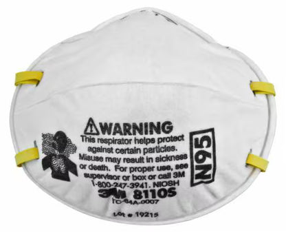 3M™ Particulate Respirator 8110S, N95 20 EA / BX