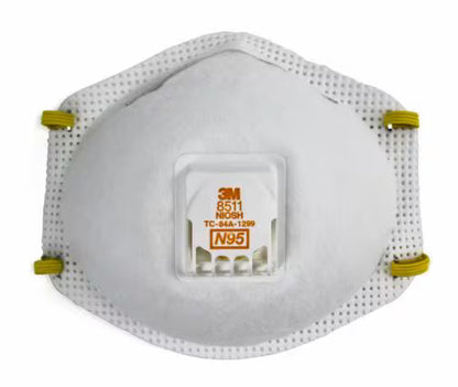 3M™ Particulate Respirator 8511, N95 10 EA / BX