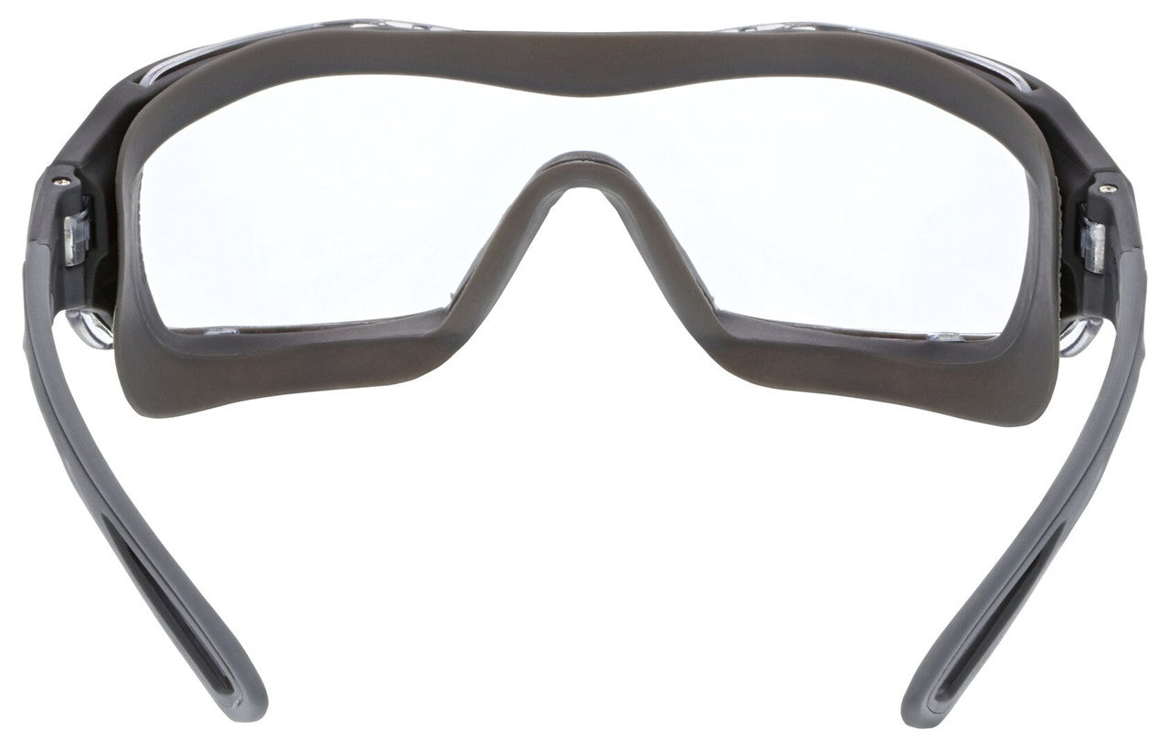 MCR Safety HB5 - Hydroblast® HB5 Series - Premium MAX6® Anti-fog Lens Coating - Soft TPR Goggle Designed Seal - ANSI D3, D4, and D5 Rated - Elastic Strap Connects to Temples - Strap Included — manufacturer image 7