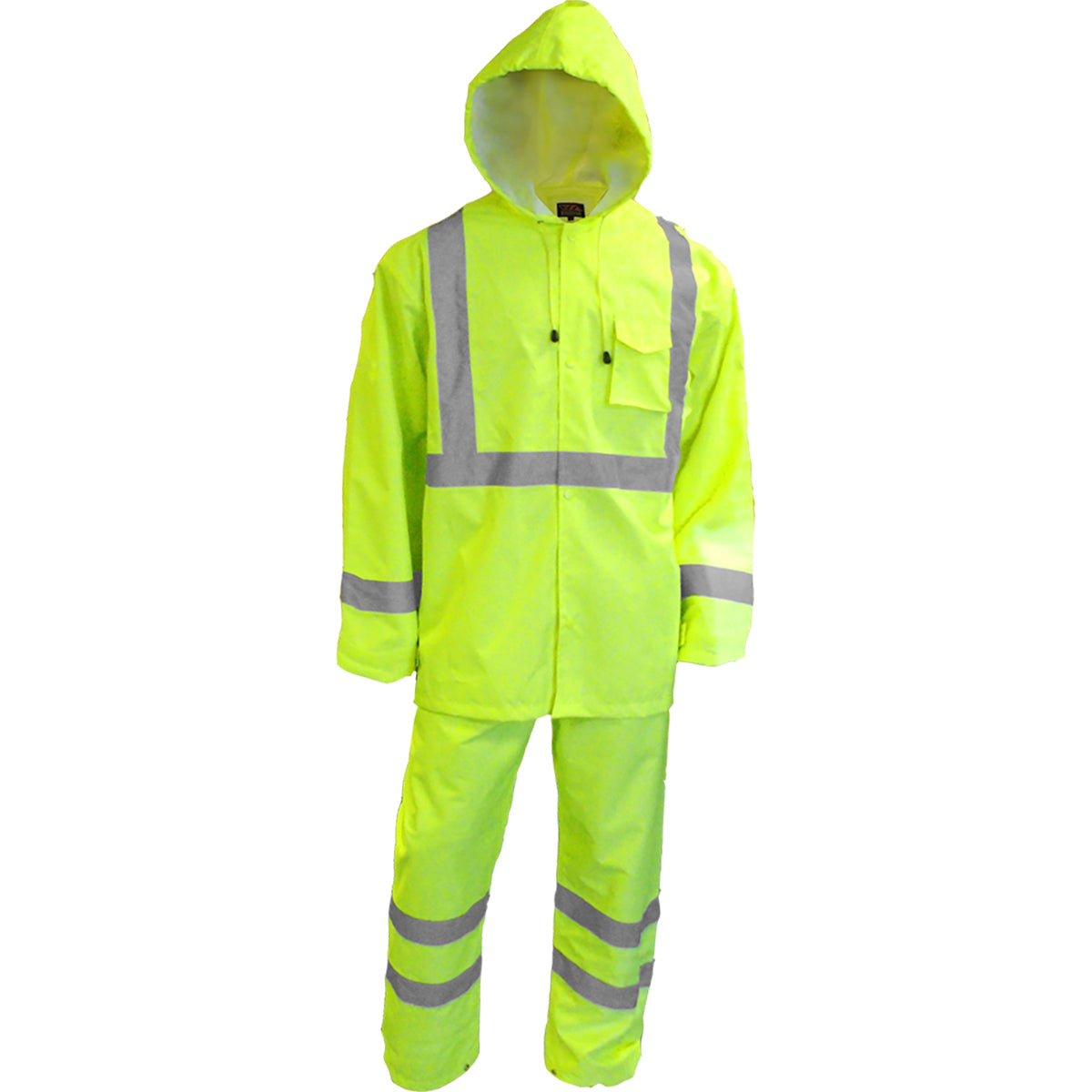 ANSI Type R Class 3 Two-Piece Rainsuit Set