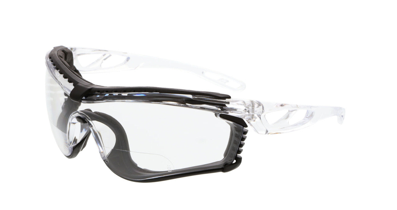 MCR Safety CL5 - Checklite® CL5 Series Safety Glasses - Foam Lining - Earplug Retaining Technology - Temples Hold Earplug Cord in Place - Lightweight — Sold by Pair — manufacturer image 13