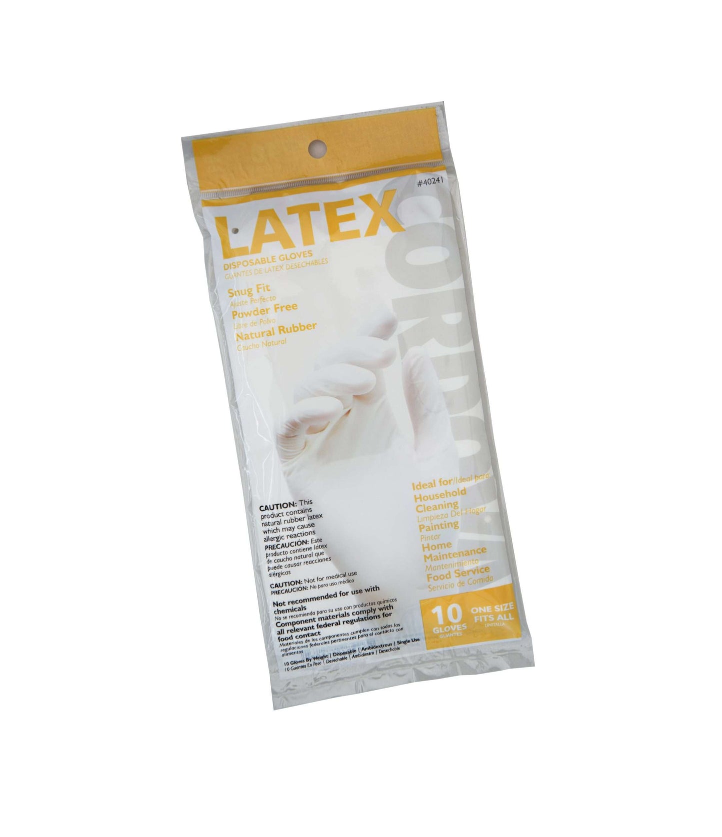 Cordova 10pk Latex Disposable #40241