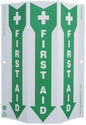 ZING Safety Sign "First Aid" Triview Slim - 4056