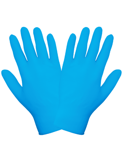Panther-Guard® - 405PF - Disposable Gloves - nitrile coating - blue