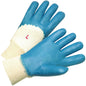 PIP 4060 – Nitrile Dipped Glove with Interlock Liner and Smooth Finish on Palm, Fingers & Knuckles - Knit Wrist