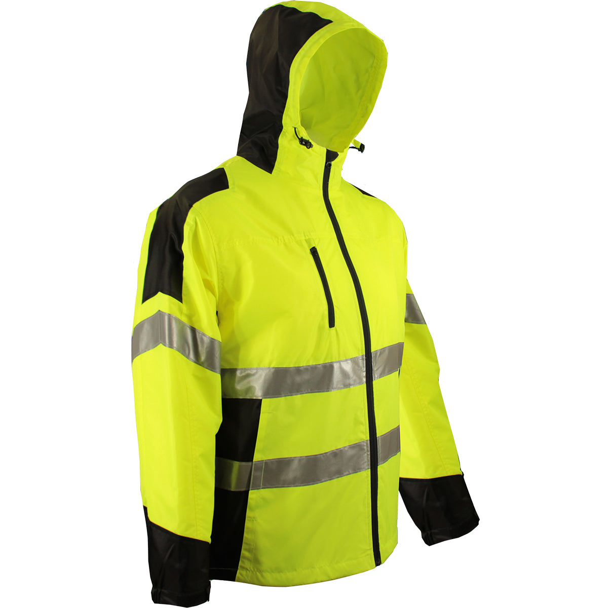 ANSI Type R Class 2 Lined Windbreaker with Black Accents