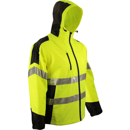 ANSI Type R Class 2 Lined Windbreaker with Black Accents