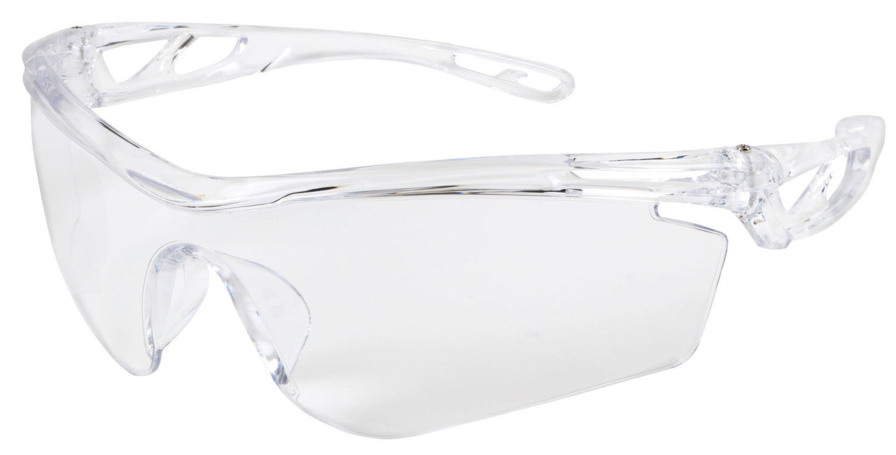 MCR Safety CL4 - Checklite® CL4 Series Safety Glasses - Earplug Retaining Technology - Temples Hold Earplug Cord in Place - Lightweight — manufacturer image 9