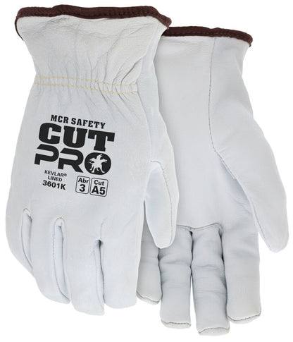 MCR Safety Work Gloves – cut resistance – Tan