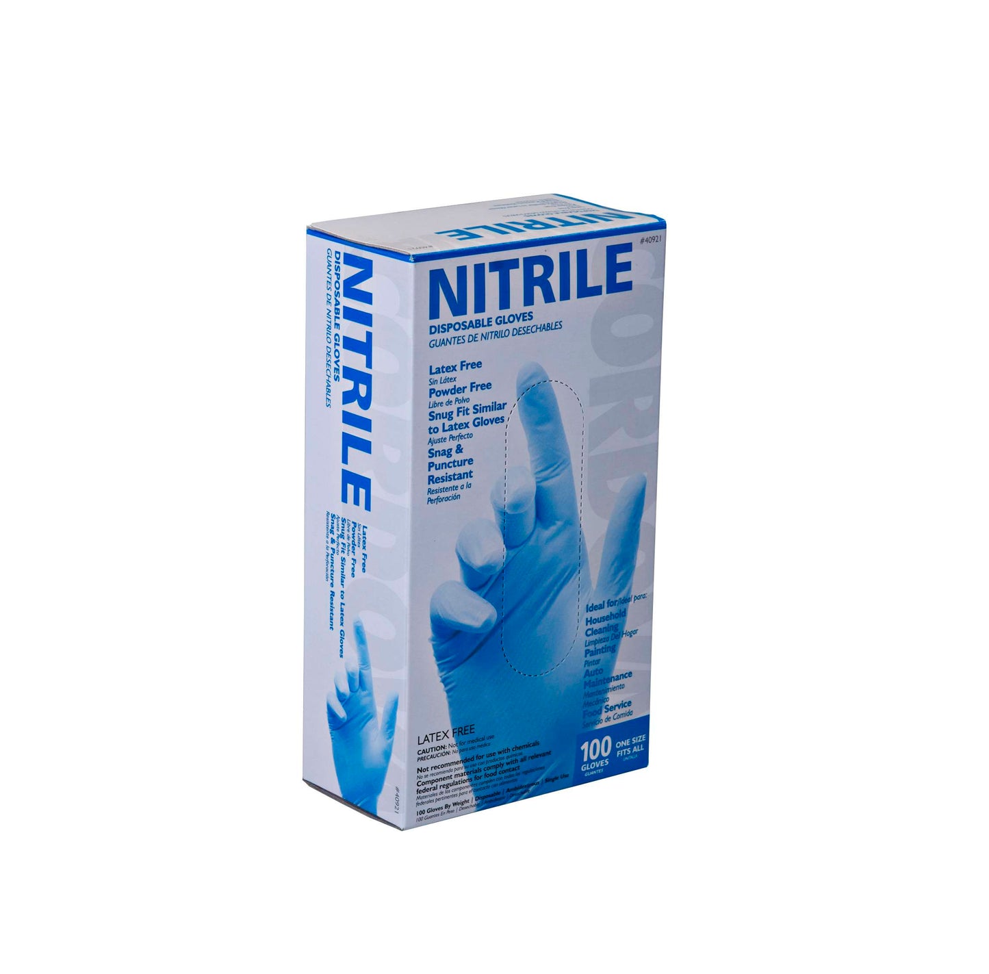 Cordova 100 Pack Nitrile Powder-free Disposable #40921