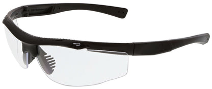 MCR Safety T122 - T122 Safety Glasses - Tactical Black Frame Color - Co-Injected Permanent TPR Nose Piece - Meets Military MIL-PRF-32432 Standard — manufacturer image 4
