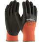 Towa 41-1475 – Hi-Vis Seamless Knit Acrylic Terry Glove with Latex MicroFinish Grip on Palm, Fingers & Knuckles