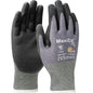 MaxiCut® Ultra™ Seamless Knit Engineered Yarn with Premium Nitrile Coated MicroFoam Grip on Palm & Fingers - Touchscreen Compatible