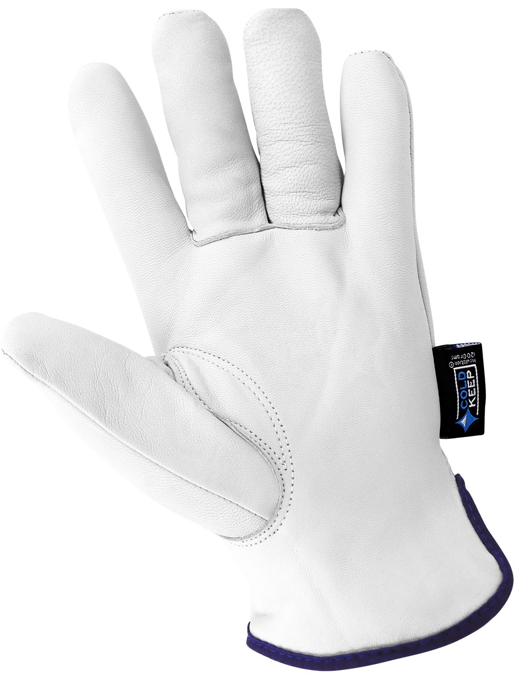 Premium-Grade Goatskin Drivers Gloves with Cold Keep® - 3200GINT - Drivers Gloves - red