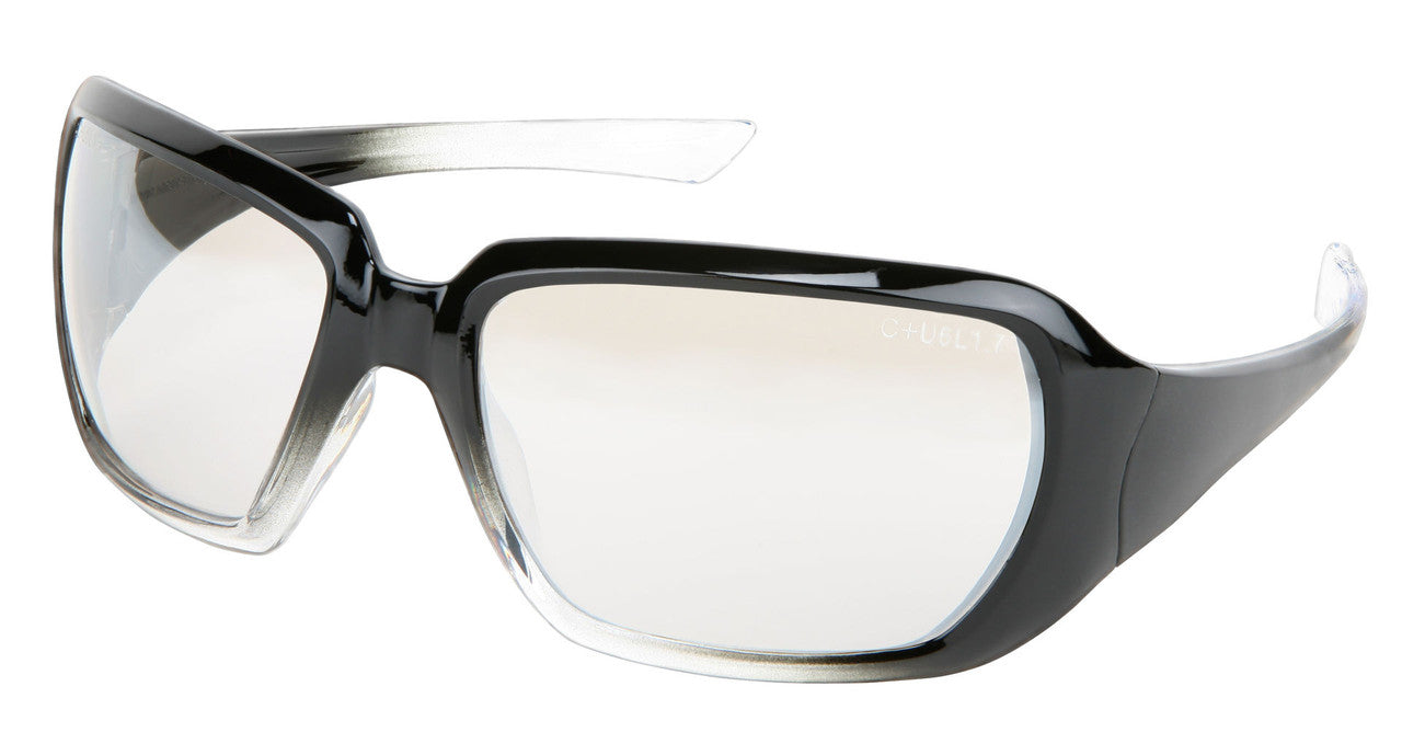 MCR Safety CR2 - CR2 Series Safety Glasses - Women Inspired Design - Made with Ladies in Mind - Smooth Design Won't Entangle Hair — manufacturer image 2