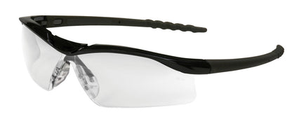 MCR Safety DL1 - DL1 Series Safety Glasses - Soft Clear TPR Nose Piece - Fully Coated Non-Slip TPR Temples — manufacturer image 3