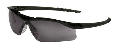 MCR Safety DL1 - DL1 Series Safety Glasses - Soft Clear TPR Nose Piece - Fully Coated Non-Slip TPR Temples