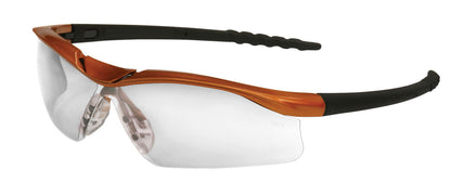 MCR Safety DL1 - DL1 Series Safety Glasses - Soft Clear TPR Nose Piece - Fully Coated Non-Slip TPR Temples — manufacturer image 7