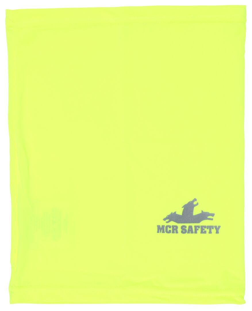 MCR Safety CGNG8 - MCR Safety Cooling Gear - Hi-Visibility Cooling Neck Gaiter - Lightweight Stretch Polyester Spandex Fabric - Machine Washable - Treated to Resist Odors — manufacturer image 4