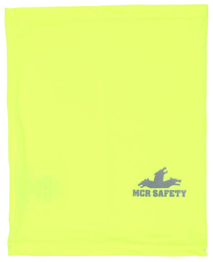 MCR Safety CGNG8 - MCR Safety Cooling Gear - Hi-Visibility Cooling Neck Gaiter - Lightweight Stretch Polyester Spandex Fabric - Machine Washable - Treated to Resist Odors — manufacturer image 4