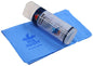 MCR Safety CGT03 - MCR Safety Cooling Gear - 1 Piece Blue Cooling Towel - Lightweight PVA Fabric - Machine Washable - Measures 30 x 14 Inches - Reusable Container to Safely Store After Use