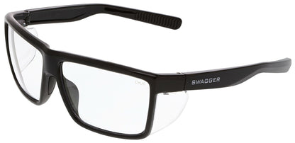 MCR Safety SR2 - Swagger® SR2 Series Safety Glasses - Soft TPR Nose Pad and Temple Ends - Detachable Side Shields — Sold by Pair — manufacturer image 6