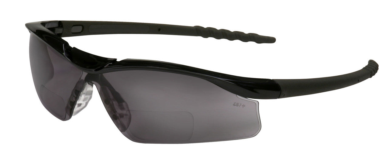 MCR Safety DL1 - DL1 Series Safety Glasses - Soft Clear TPR Nose Piece - Fully Coated Non-Slip TPR Temples — manufacturer image 10