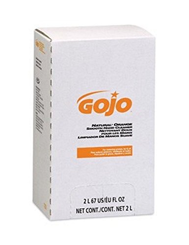 GOJO 2000mL White Natural Orange Hand Cleaner W / F - 7255-04