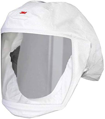 3M™ Versaflo™ Headcover with Integrated Head Suspension, S-133L-5, White, Medium/Large, 5 EA/Case