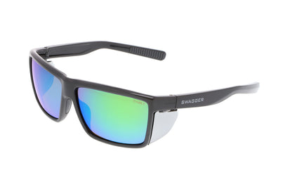 MCR Safety SR2 - Swagger® SR2 Series Safety Glasses - Soft TPR Nose Pad and Temple Ends - Detachable Side Shields — Sold by Pair — manufacturer image 12