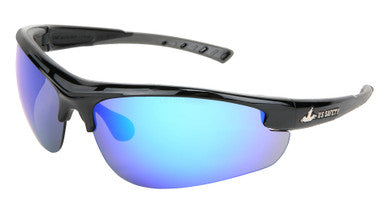 MCR Safety DM2 - Dominator™ DM2 Safety Glasses - Comfortable TPR Temples - TPR Brow Guard - Adjustable Wire Core Nose Pads
