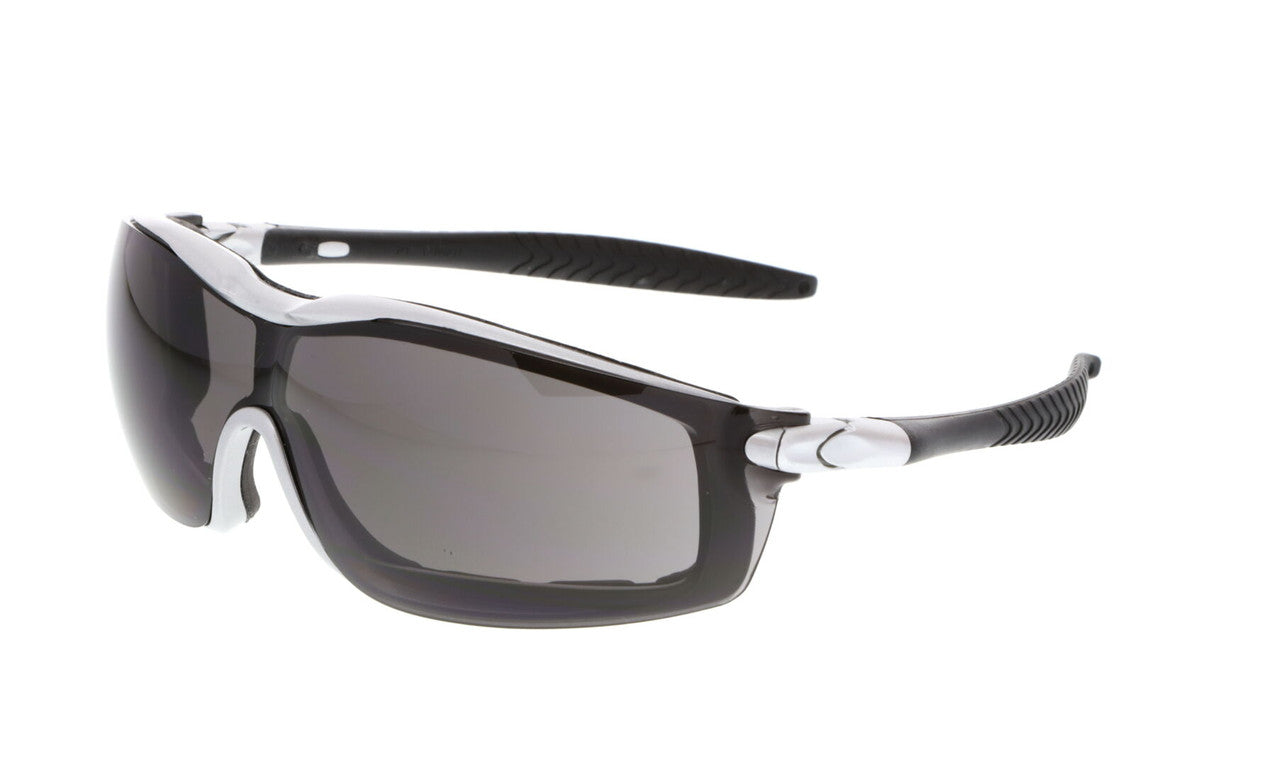 MCR Safety RT1 - RT1 Series - Foam Lined Safety Glasses - Wear with Head Band (Included) or Interchangeable Temples - Dielectric with No Metal Pieces — manufacturer image 11