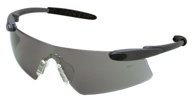 MCR Safety DS1 - DS1 Series Safety Glasses - Non-Slip TPR Temple Grips and Nose Piece - Frameless Lens Design