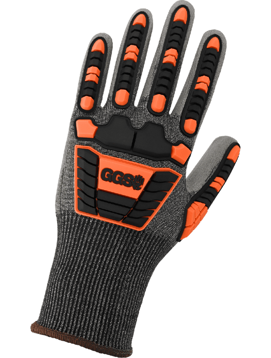Vise CIA788 Chemical Handling Gloves - polyurethane - tan