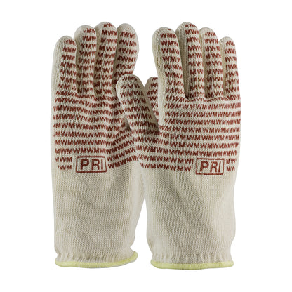 PIP 43-802 – Double-Layered Cotton Seamless Knit Hot Mill Glove with Double-Sided EverGrip™ Nitrile Coating - 32 oz
