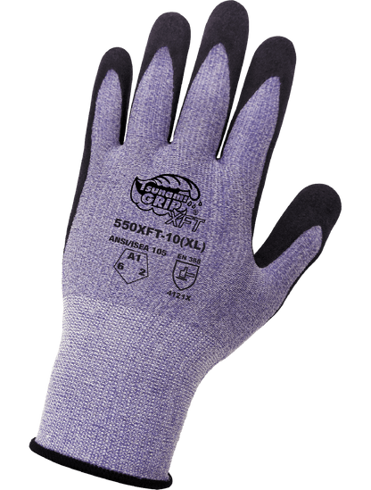 Tsunami Grip® - 550XFT-VP - Gloves - cut level A1 - red