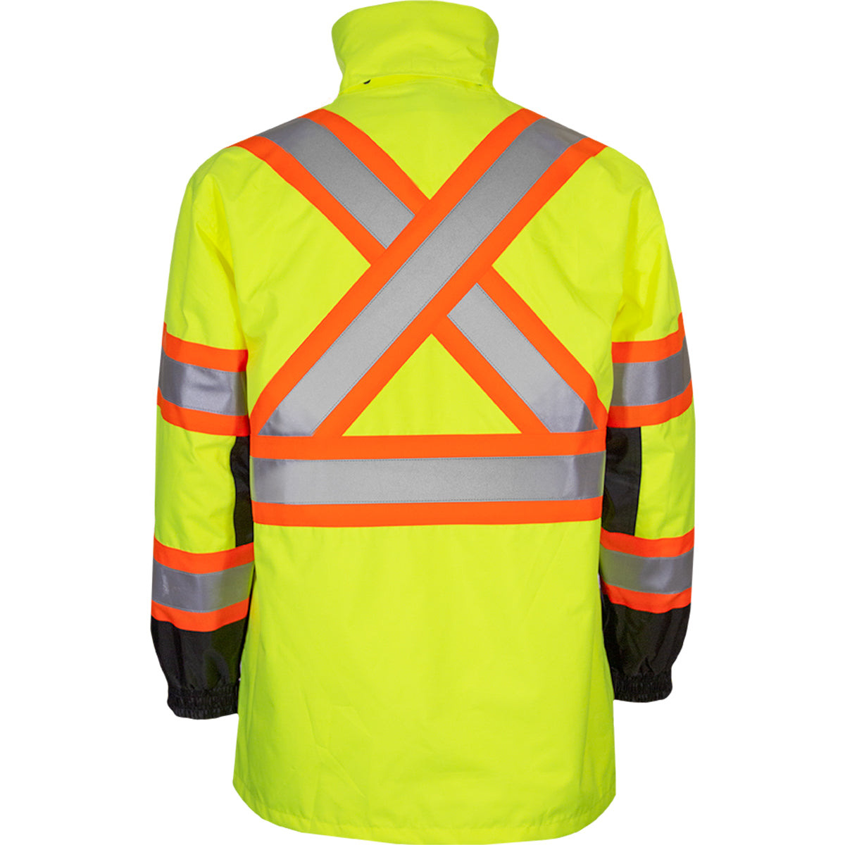 PIP Reflective Apparel 431CX ANSI Type R Class 3 Waterproof 3-Seasons Parka with X-Back - Outer Shell