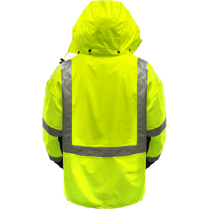 PIP Reflective Apparel 431ST ANSI Type R Class 3 Waterproof 3-Seasons Parka - Outer Shell